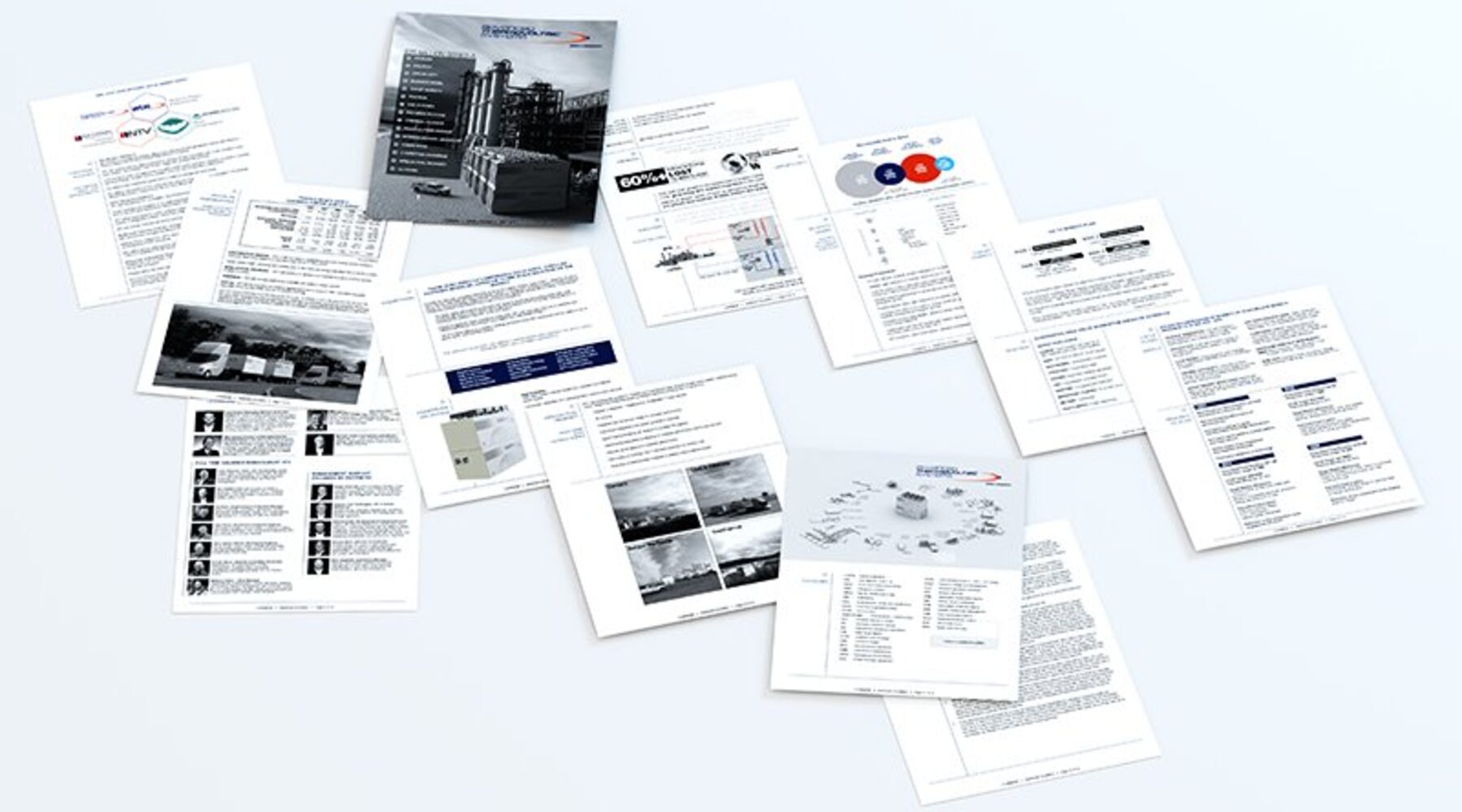 ATS Energy investor package visual communications
