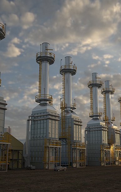 Surmont SAGD Facility — Fort McMurray Alberta — 3D Visualization